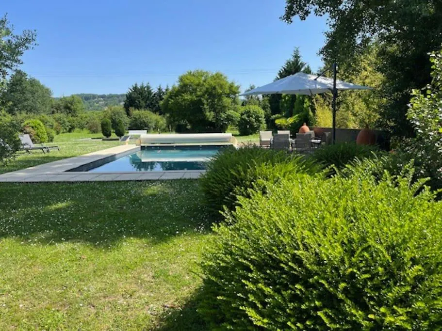 Grand Gite Avec Piscine - A Lot Of Charme Puy-lʼÉvêque Nyaraló