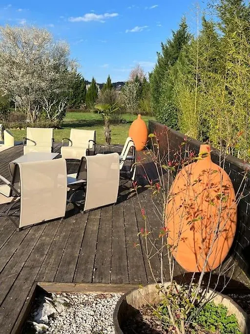 Nyaraló Grand Gite Avec Piscine - A Lot Of Charme Puy-lʼÉvêque